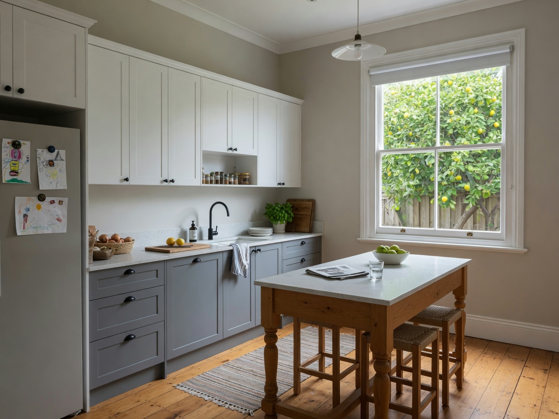 Renovated family kitchen in Whakatāne